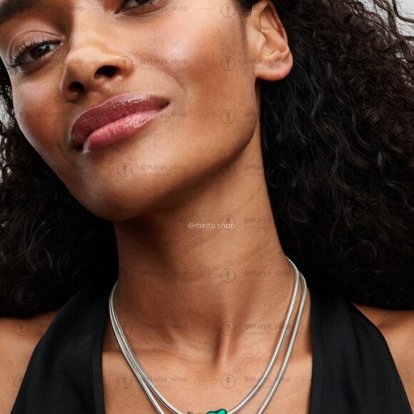 Pandora Metallic Sky Blue Heart Charm - Picture 6 of 6